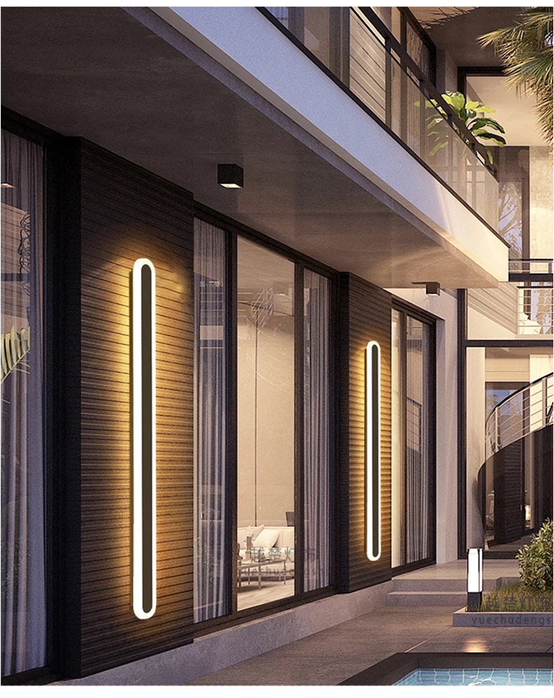 ANCISTER Waterproof Outdoor LED Wall Lamp IP54 Patio Sconce