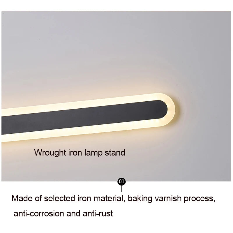 ANCISTER Waterproof Outdoor LED Wall Lamp IP54 Patio Sconce