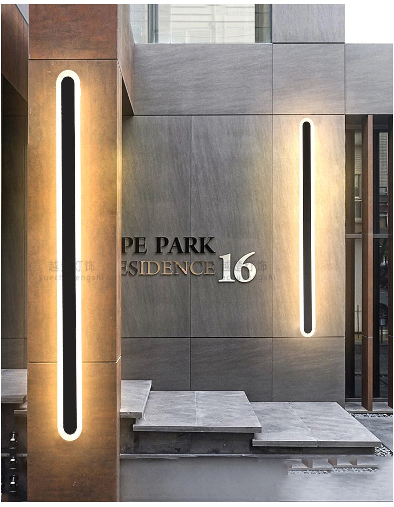 ANCISTER Waterproof Outdoor LED Wall Lamp IP54 Patio Sconce