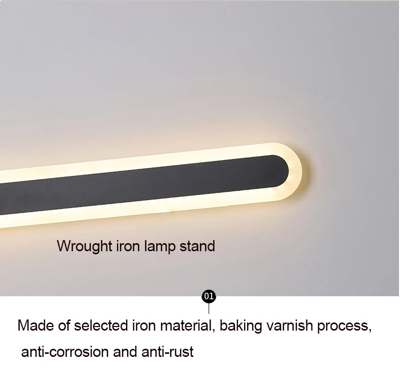 ANCISTER Waterproof Outdoor LED Wall Lamp IP54 Patio Sconce
