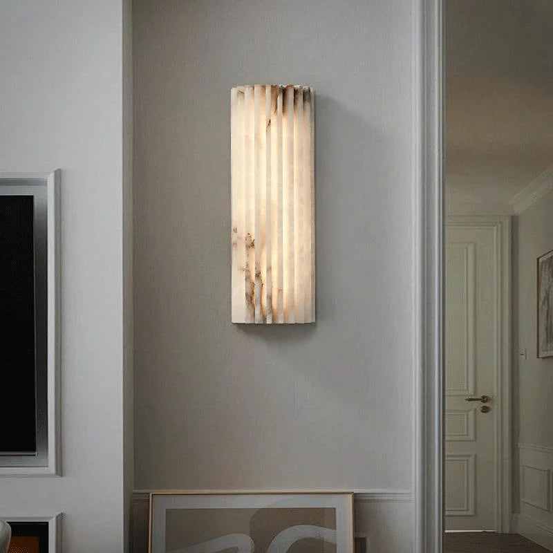 Ancister Modern Marble Wall Lamp Bedside Sconce Italian Style