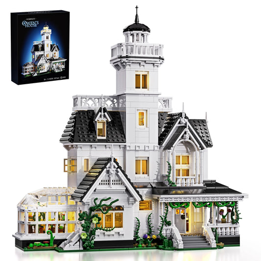 Magic House Building Set With LED Light For Adults