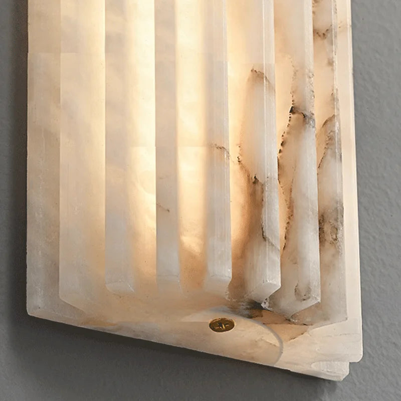 Ancister Modern Marble Wall Lamp Bedside Sconce Italian Style