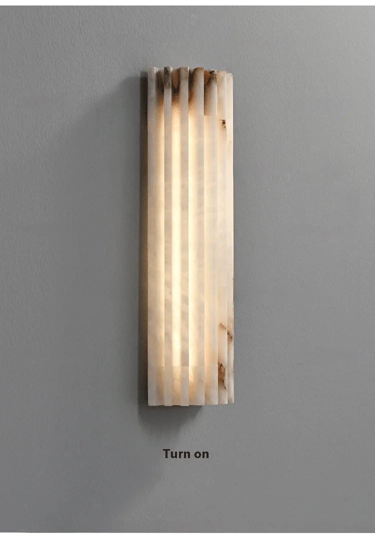 Ancister Modern Marble Wall Lamp Bedside Sconce Italian Style