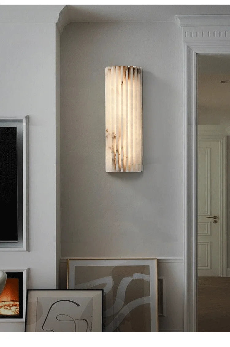 ANCISTER Modern Minimalist Marble Wall Lamp For Bedroom